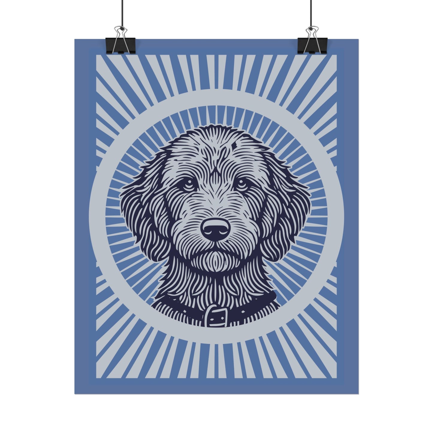 Labradoodle Art Print