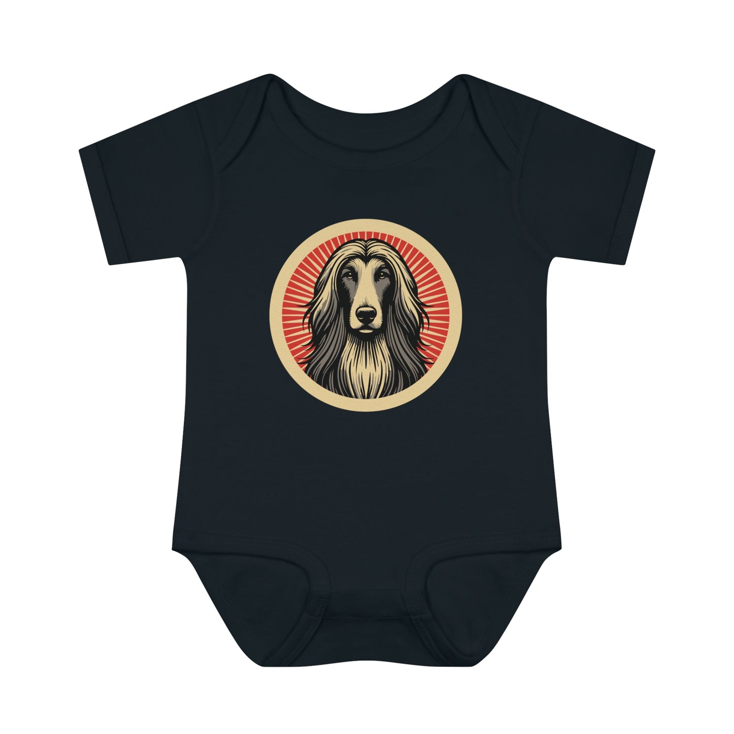 Afghan Hound Onesie for Infants