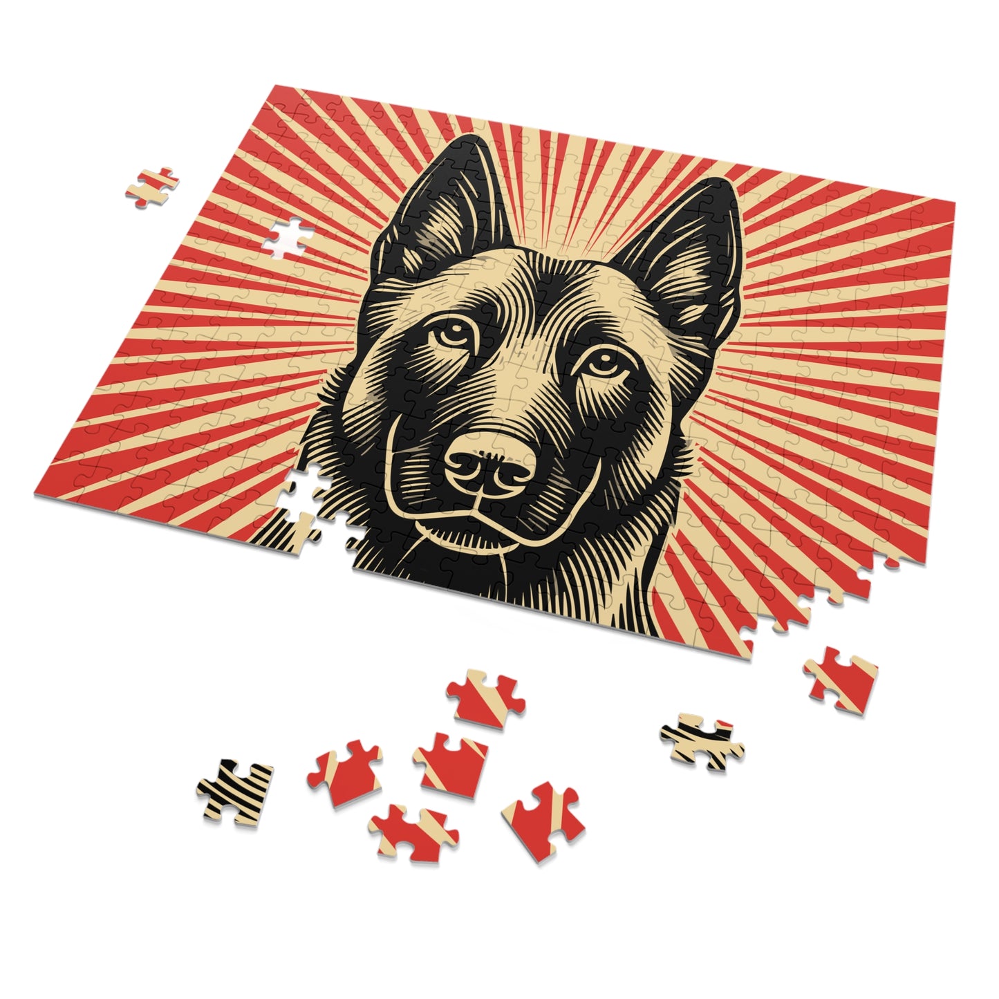 Belgian Malinois Jigsaw Puzzle