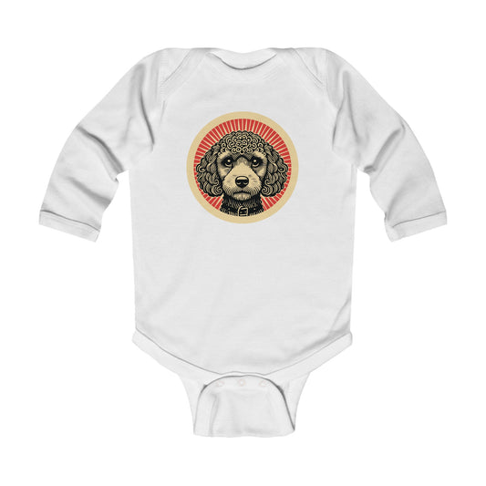 Cockapoo Long Sleeve Bodysuit for Infants