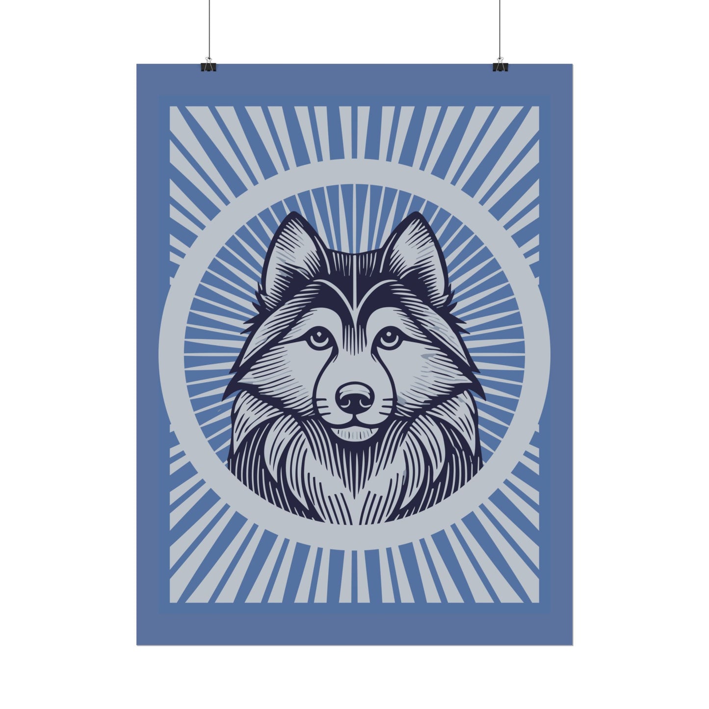 Alaskan Klee Kai Art Print