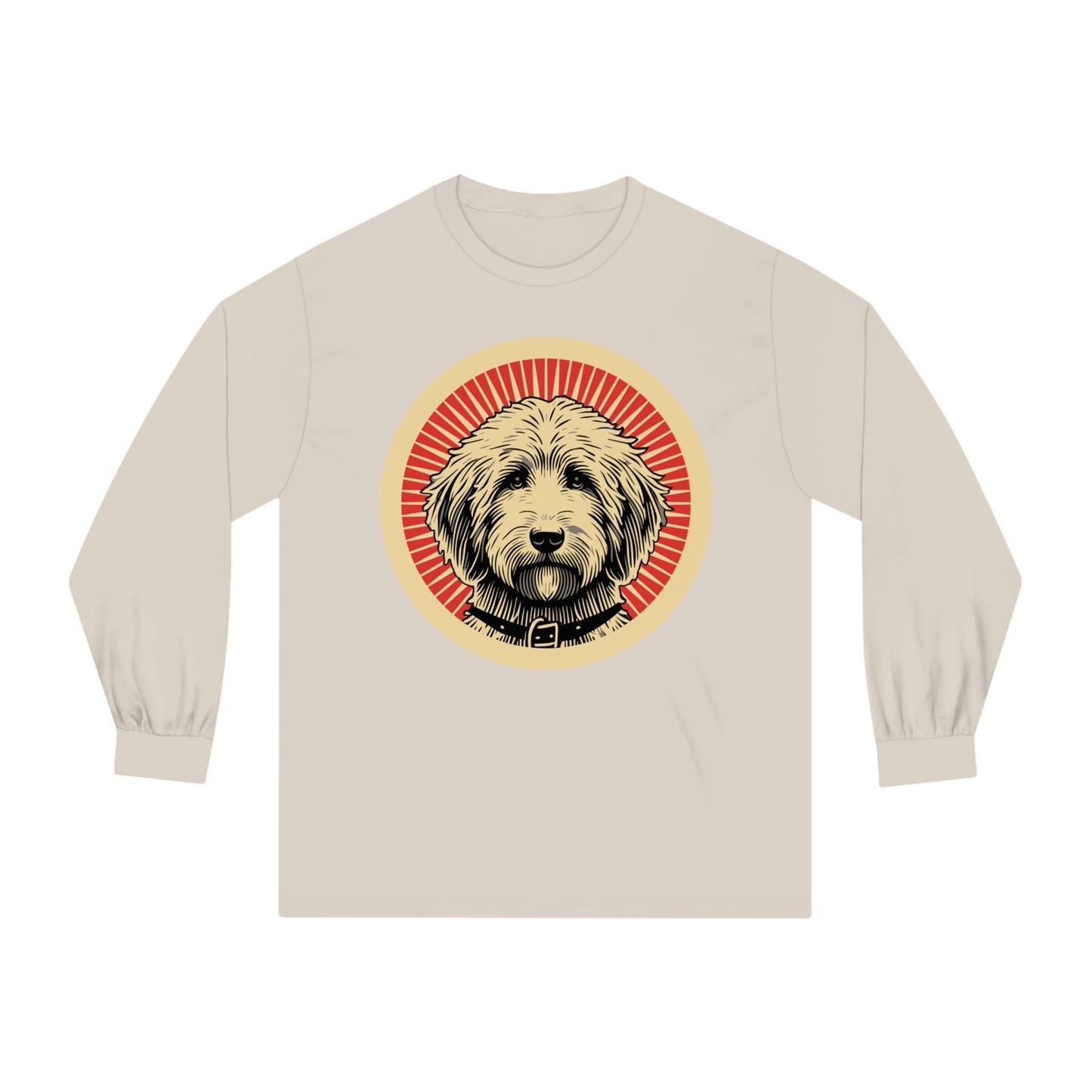 Goldendoodle Long Sleeve Tee for Adults