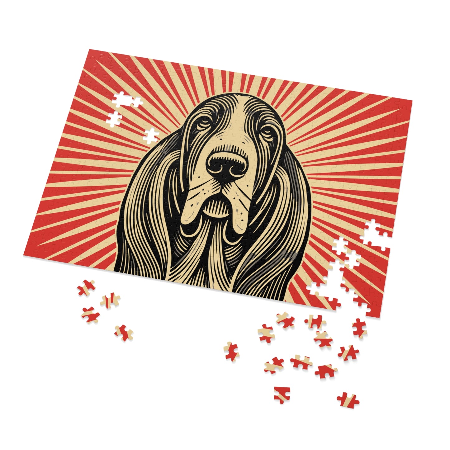 Basset Hound Jigsaw Puzzle