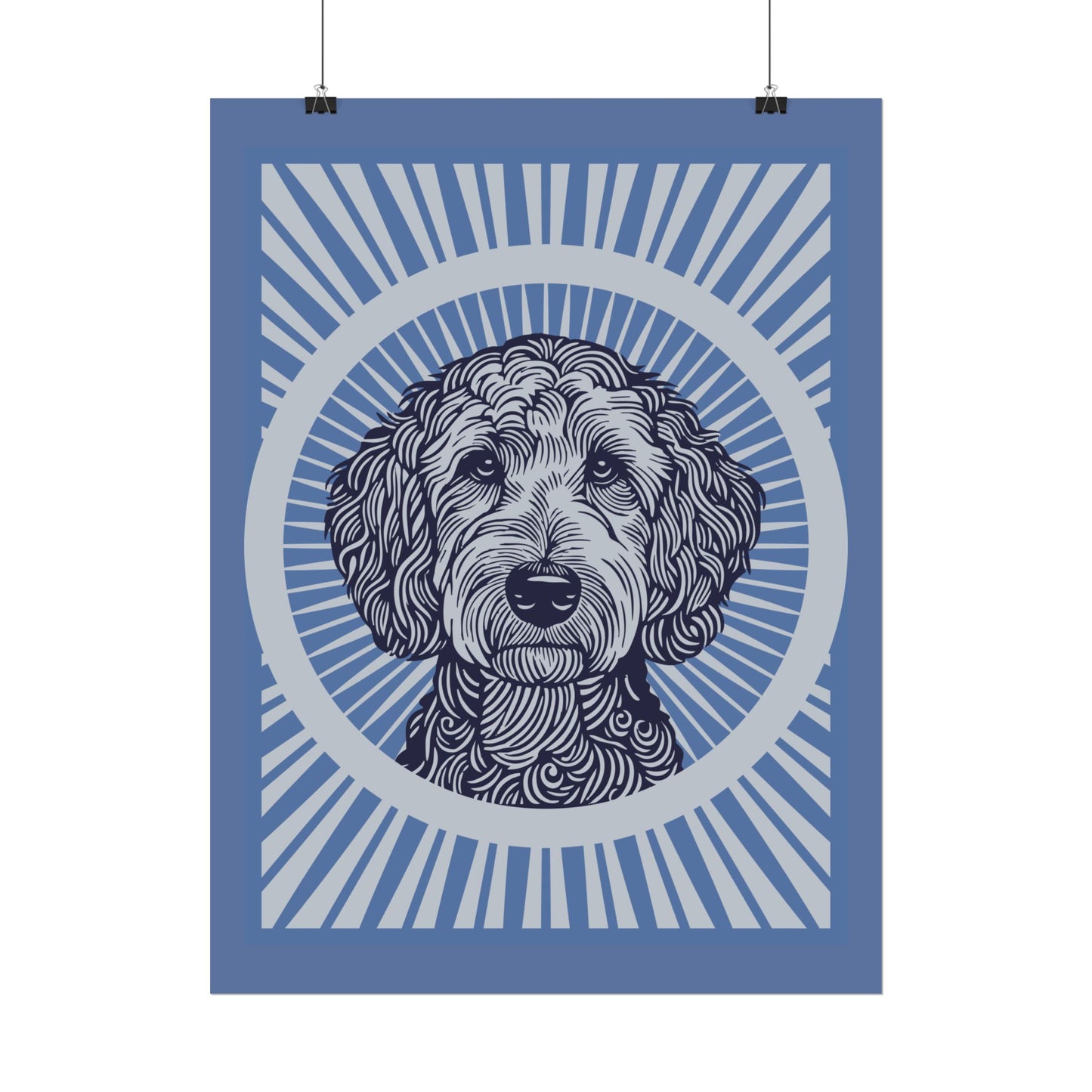 Goldendoodle Art Print