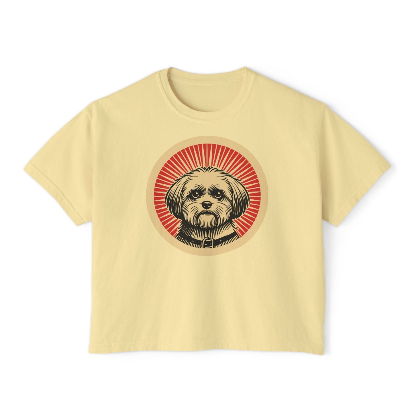 Shihpoo Boxy Tee for Women