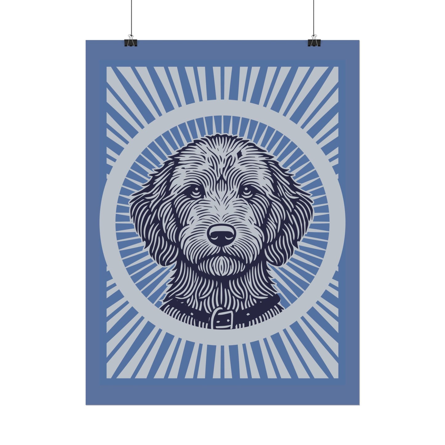 Labradoodle Art Print