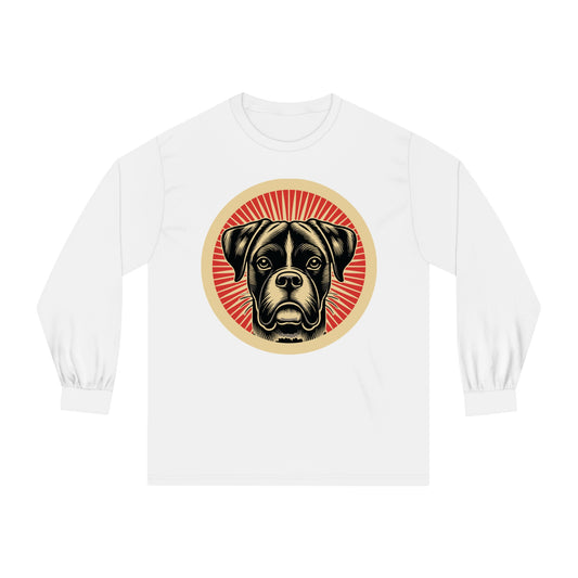 Boxer Long Sleeve Tee for Adults