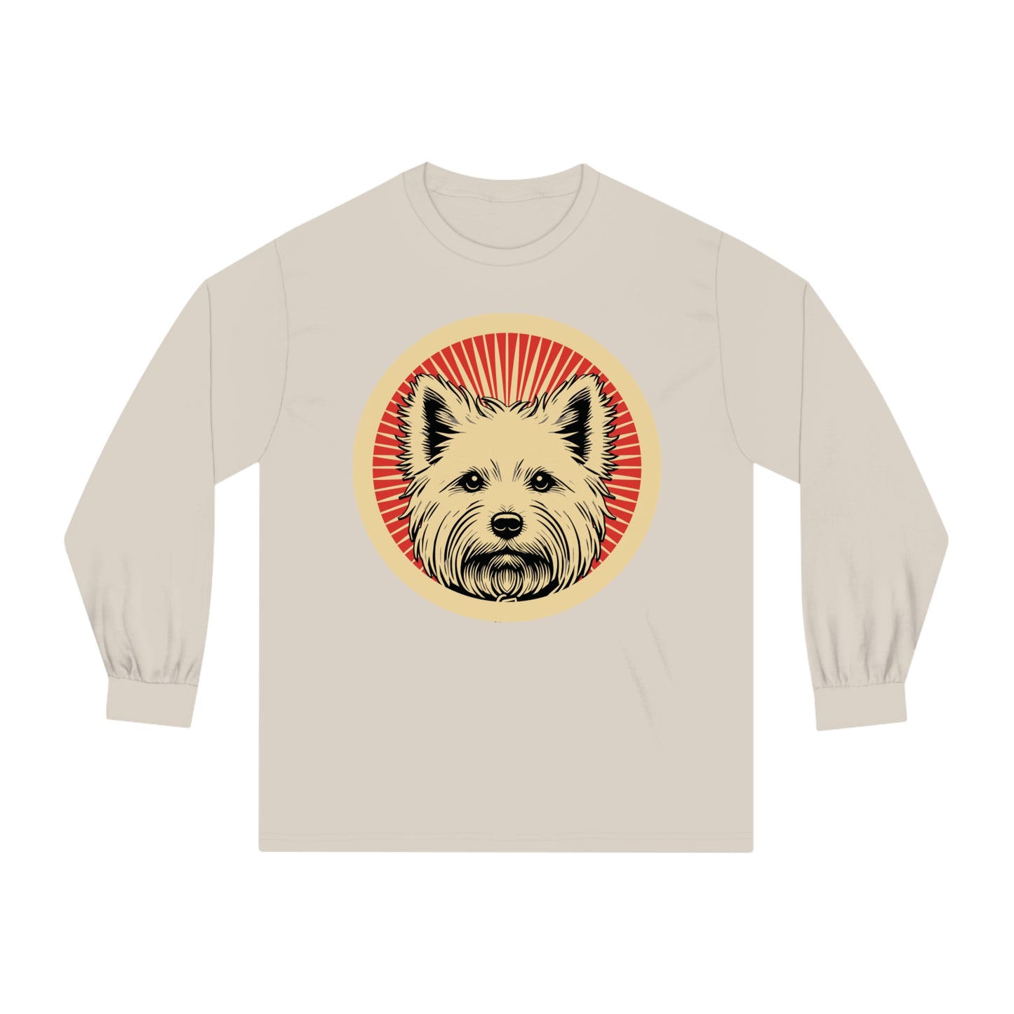 West Highland White Terrier Long Sleeve Tee for Adults