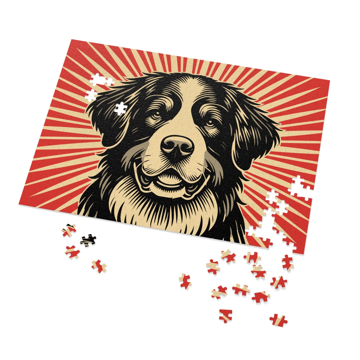 Bernese Mountain Dog Jigsaw Puzzle