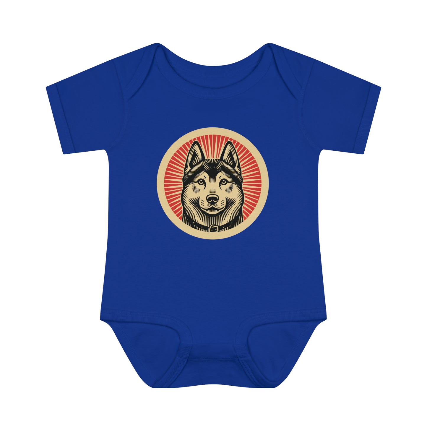 Norwegian Elkhound Onesie for Infants