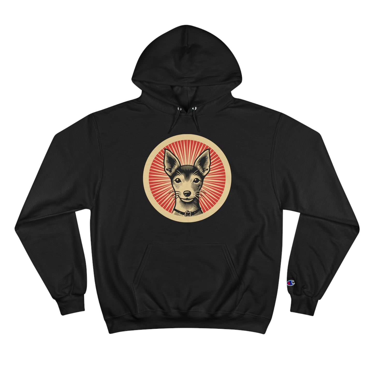 Toy Fox Terrier Hoodie for Adults