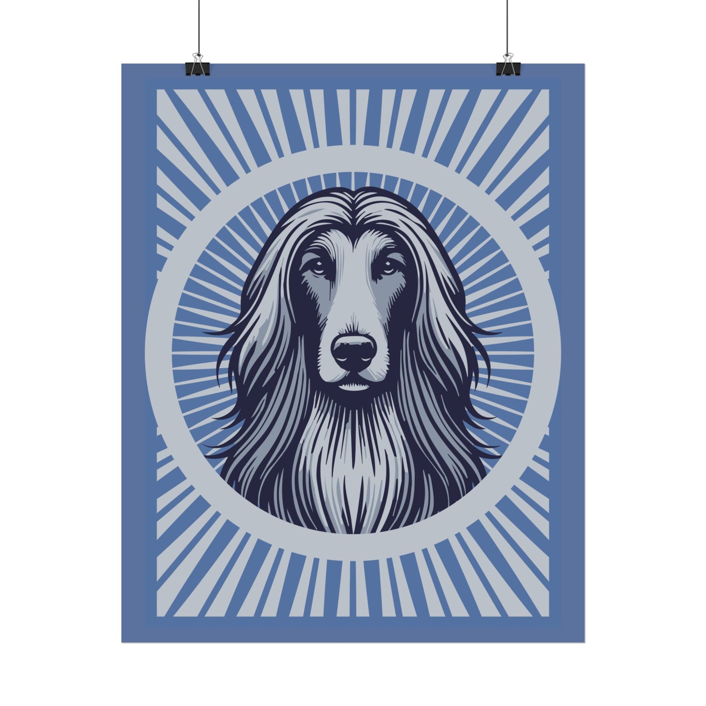 Afghan Hound Art Print