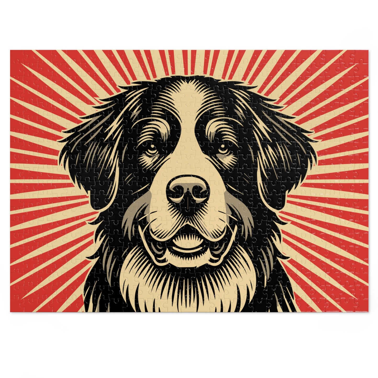 Bernese Mountain Dog Jigsaw Puzzle