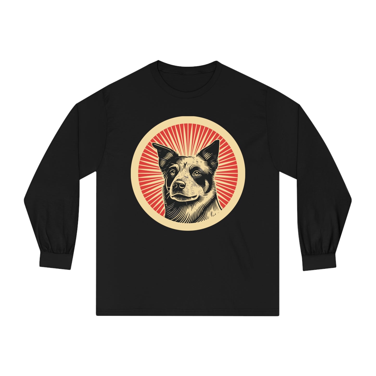 Australian Cattle Dog Long Sleeve Tee for Adults
