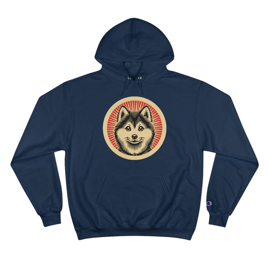 Pomsky Hoodie for Adults