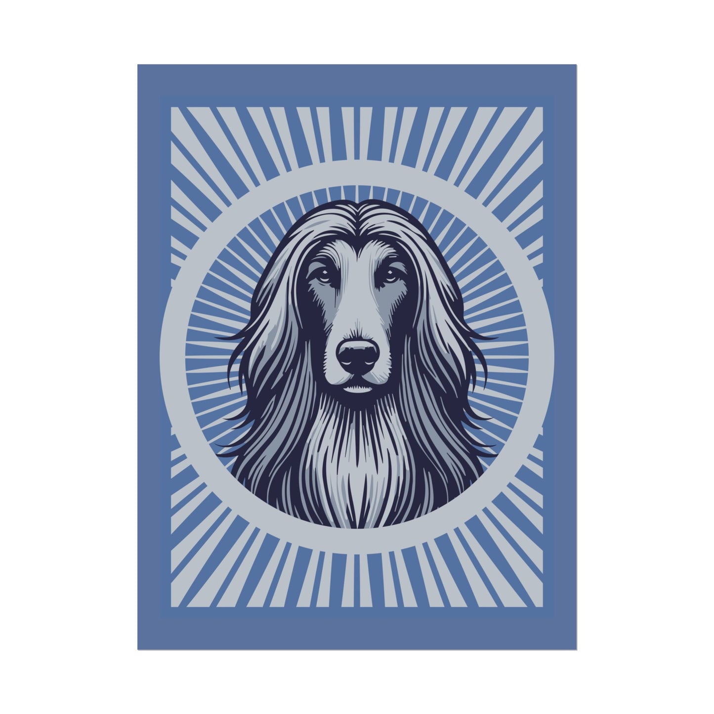 Afghan Hound Art Print