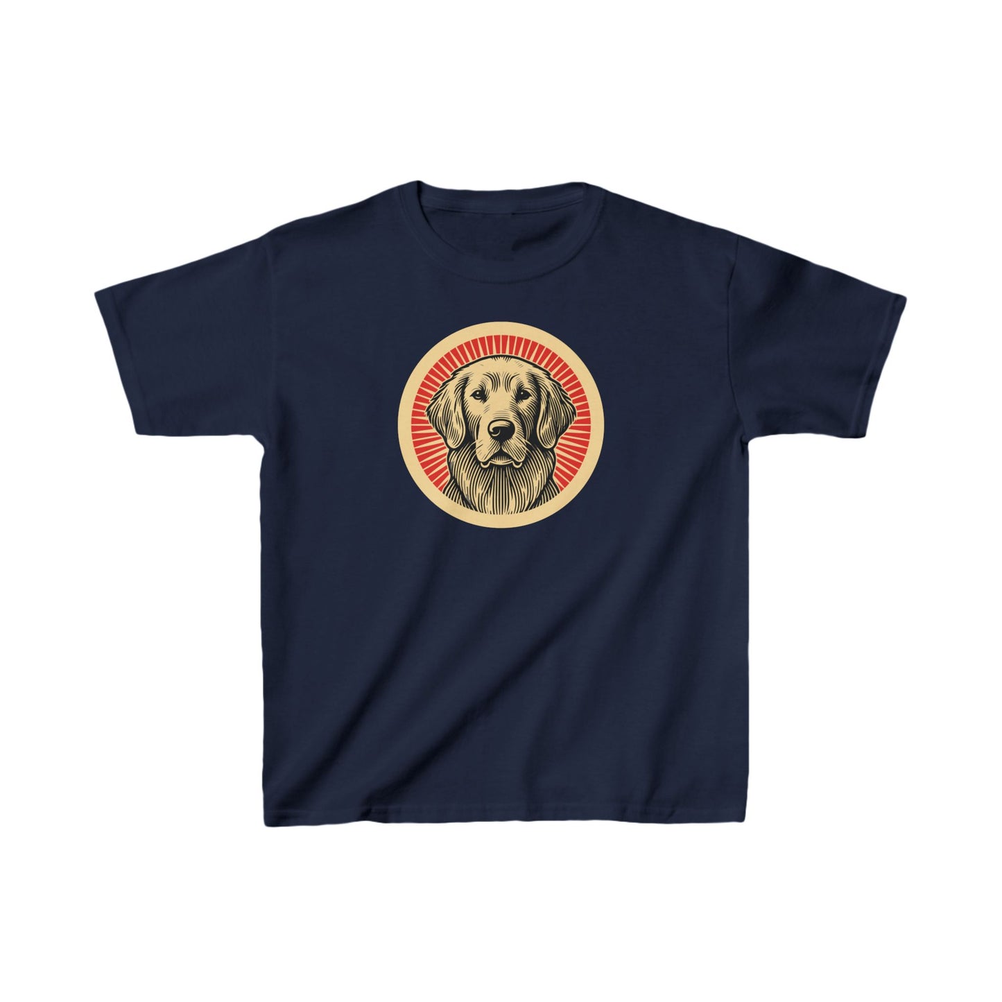 Golden Retriever T-Shirt for Kids