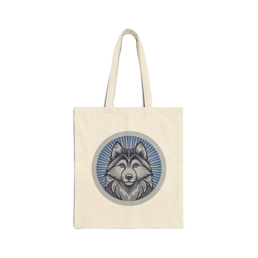 Alaskan Klee Kai Canvas Tote