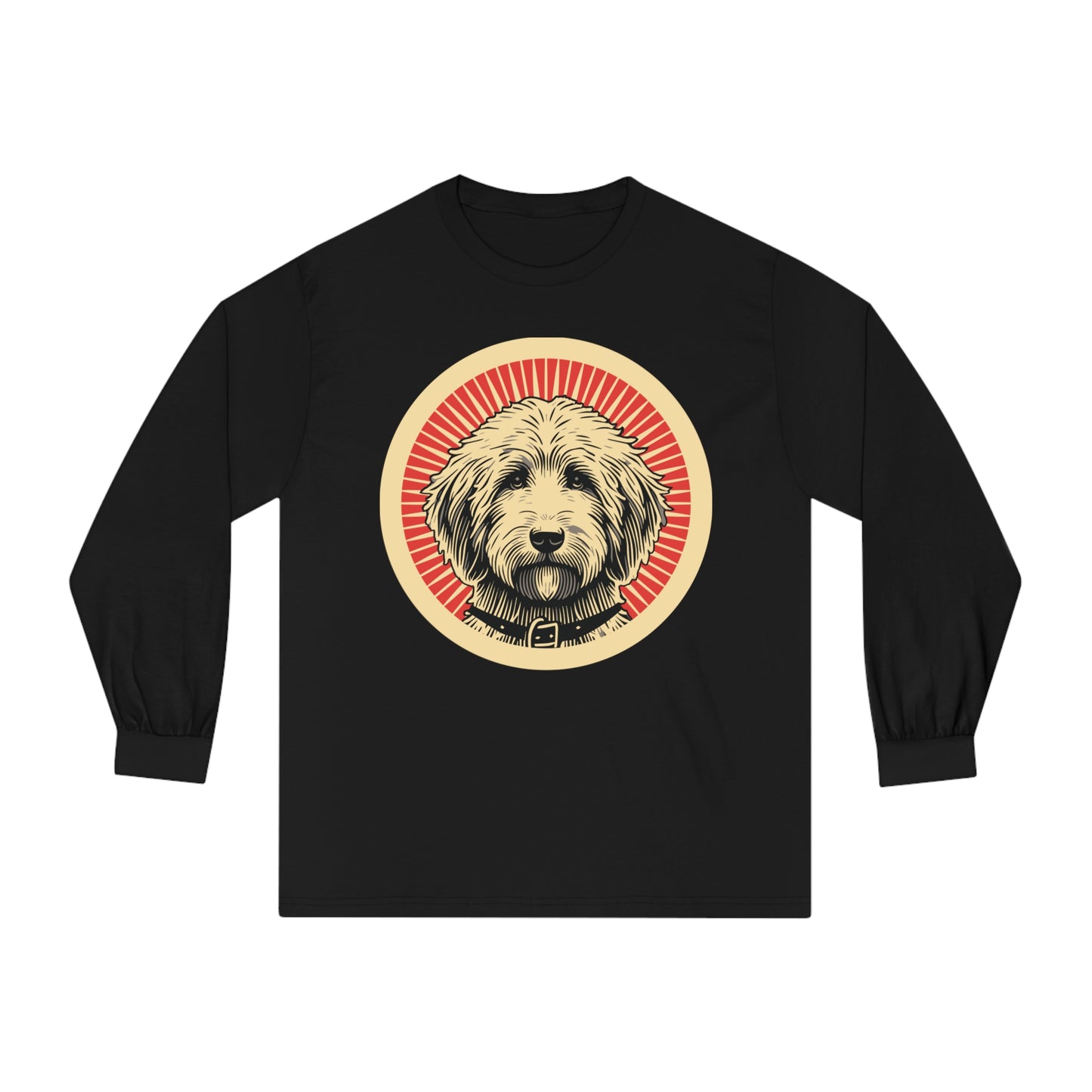 Goldendoodle Long Sleeve Tee for Adults