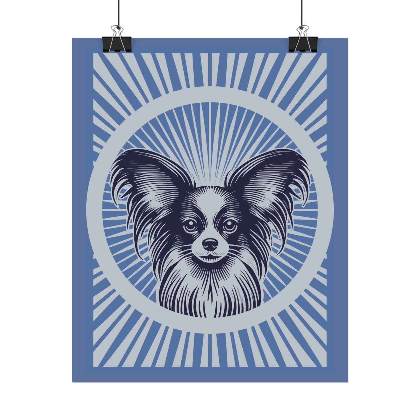 Papillon Art Print