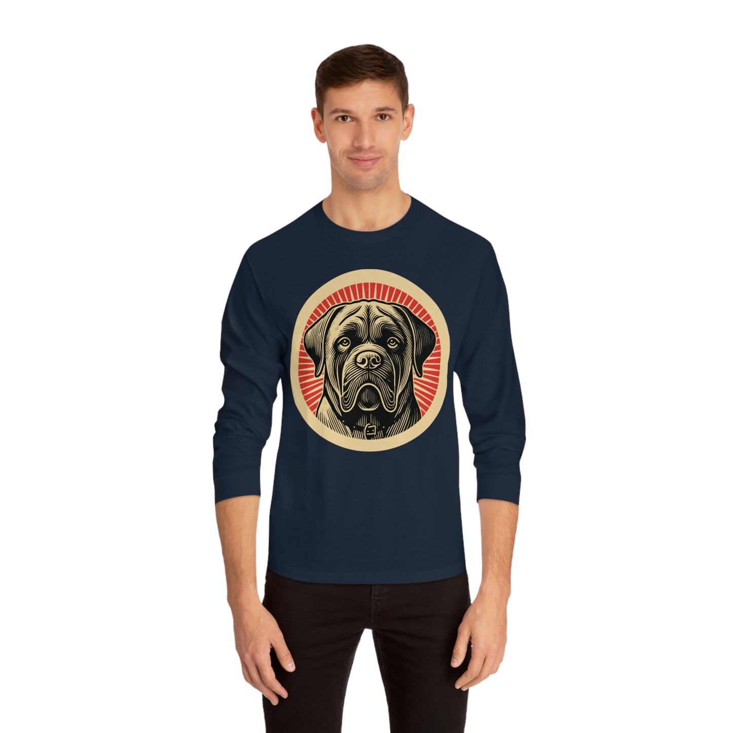 Mastiff Long Sleeve Tee for Adults