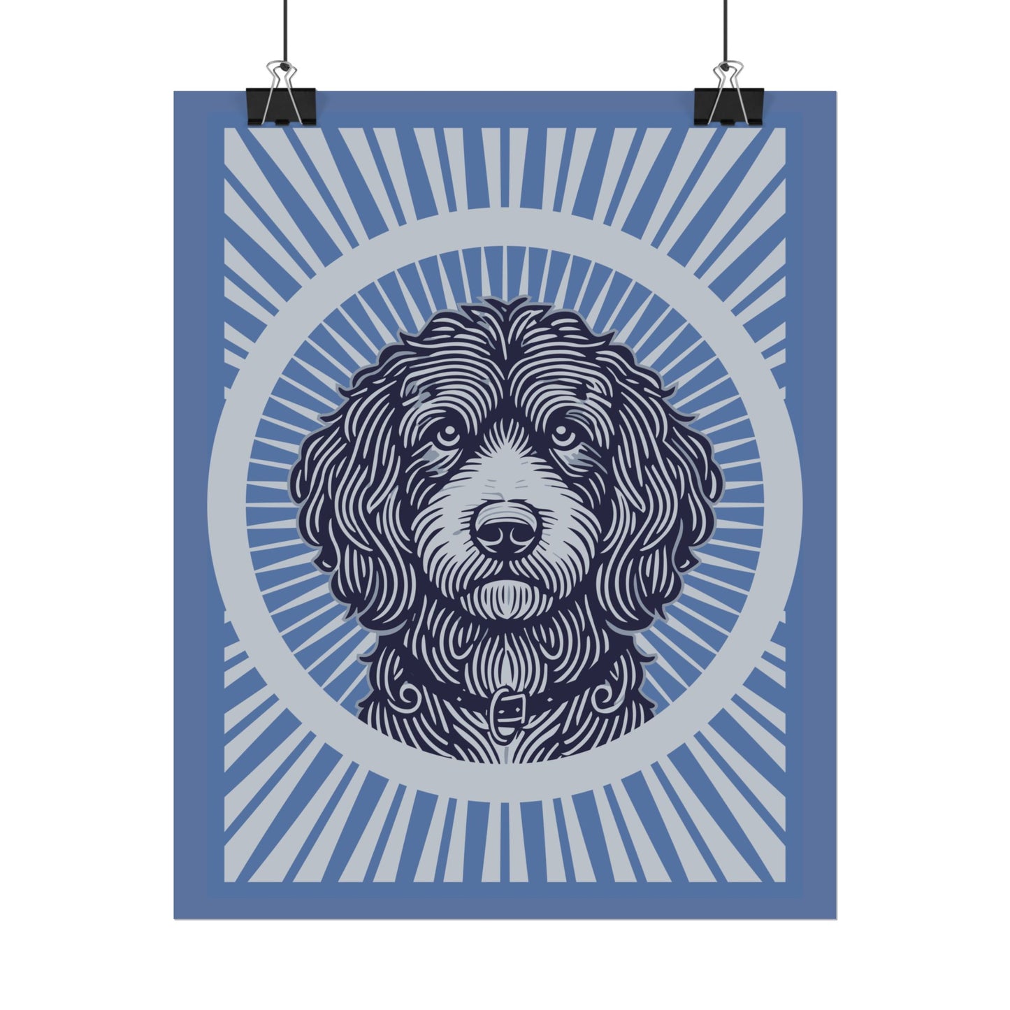 Aussiedoodle Art Print
