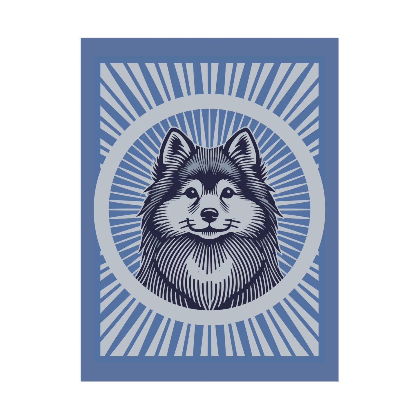 Finnish Spitz Art Print