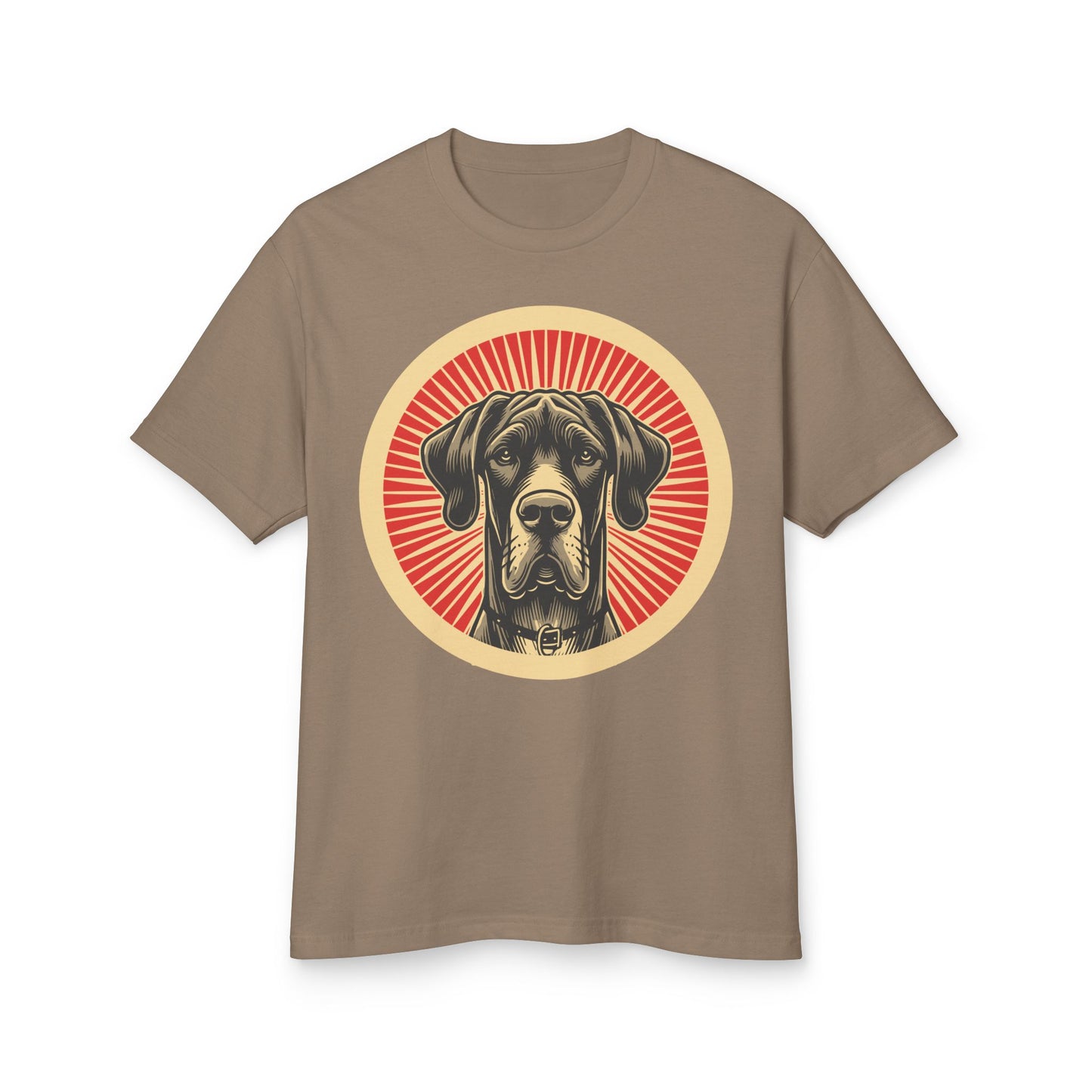 Great Dane Heavyweight Cotton T-Shirt for Adults