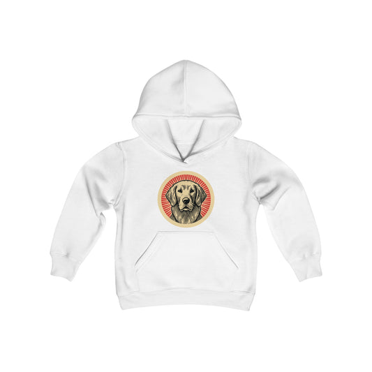 Golden Retriever Heavy Hoodie for Kids