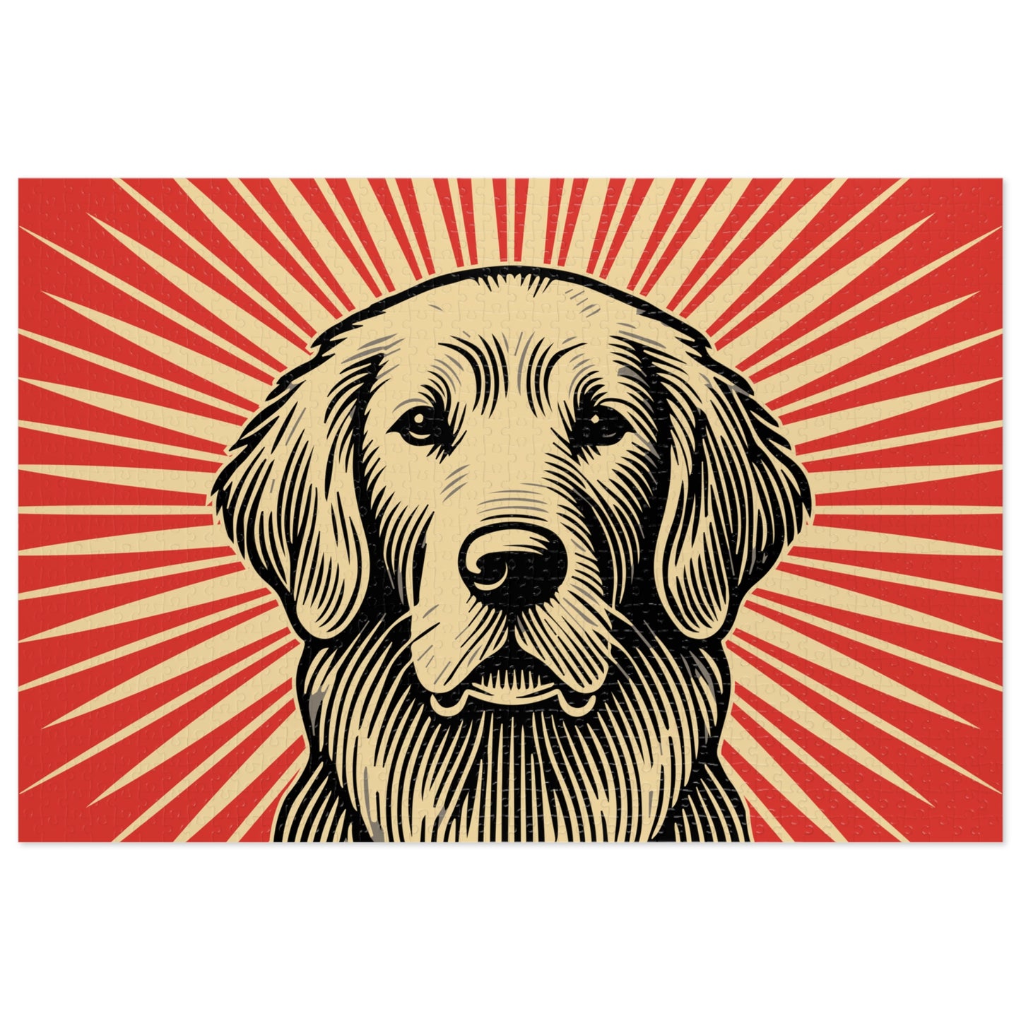 Golden Retriever Jigsaw Puzzle