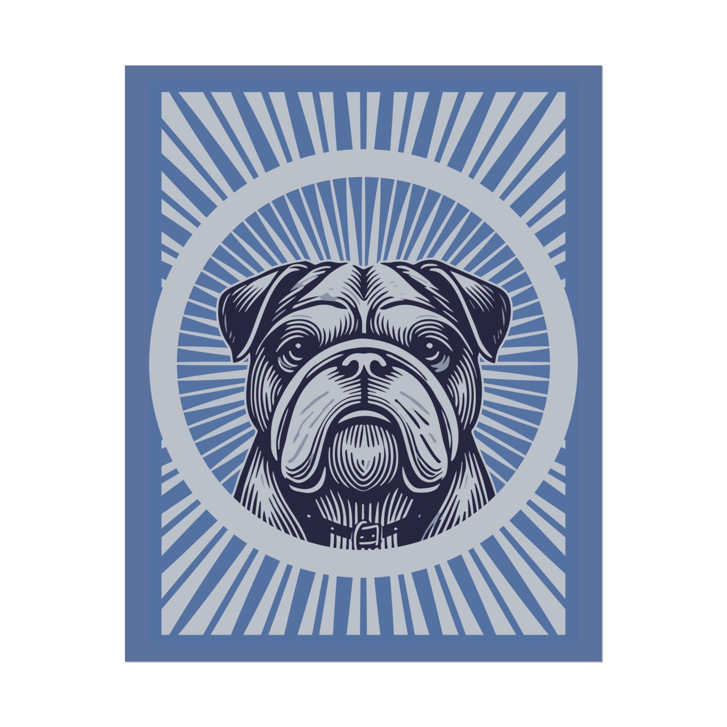 Bulldog Art Print