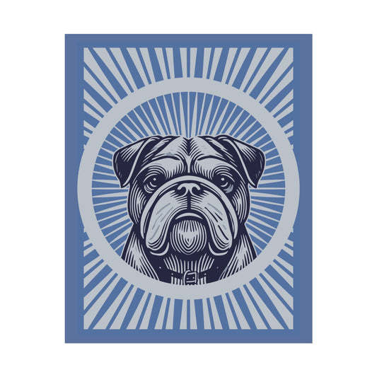 Bulldog Art Print