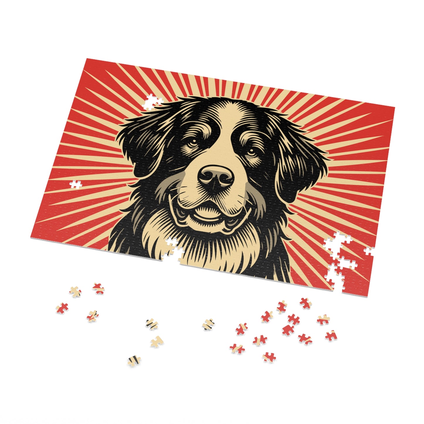 Bernese Mountain Dog Jigsaw Puzzle