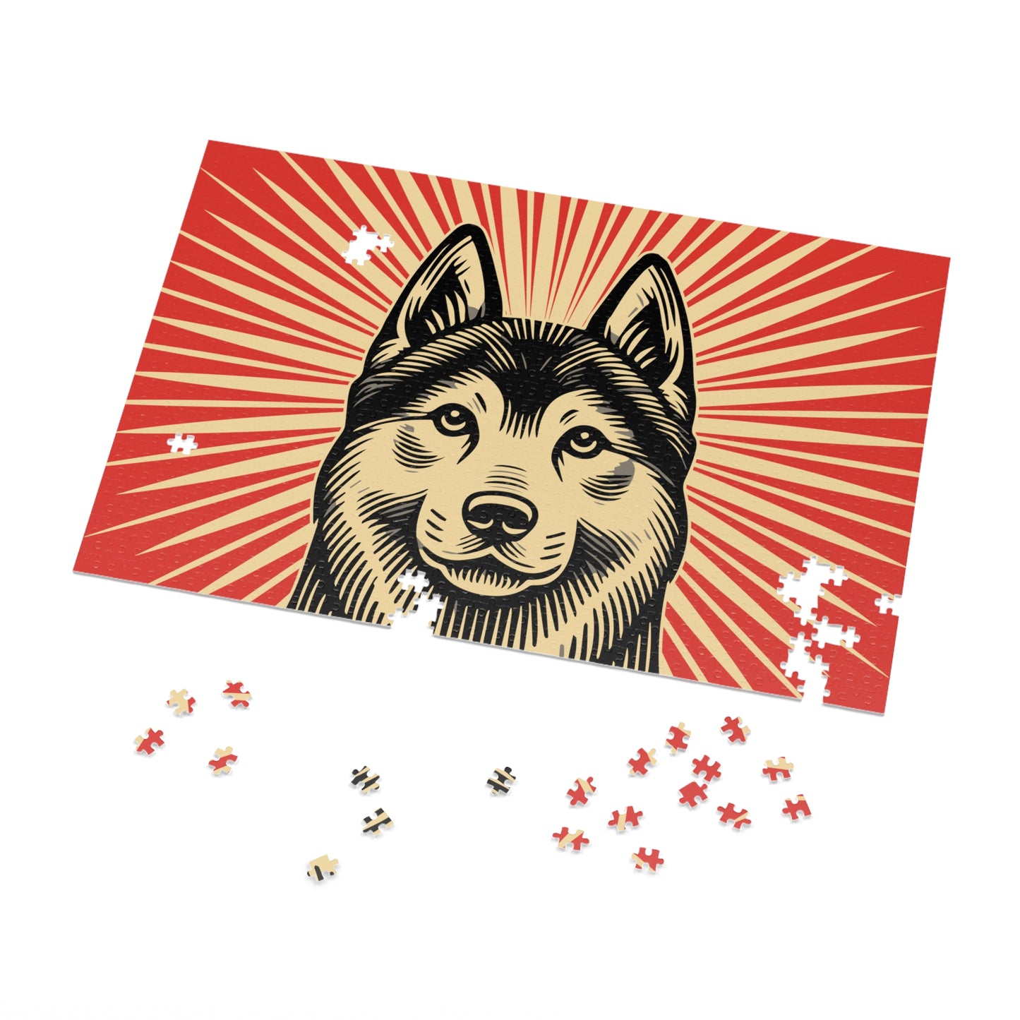Norwegian Elkhound Jigsaw Puzzle