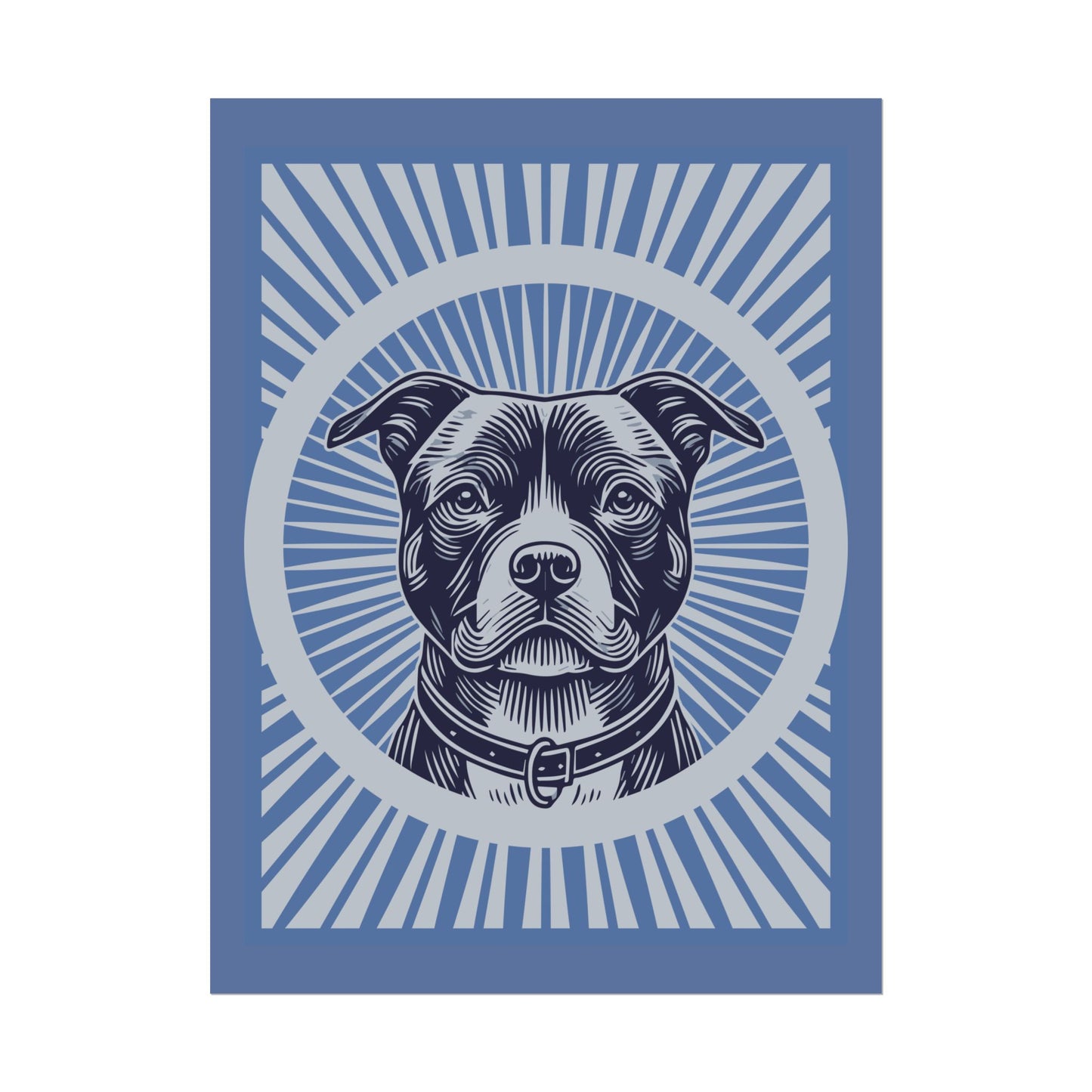 American Staffordshire Terrier Art Print