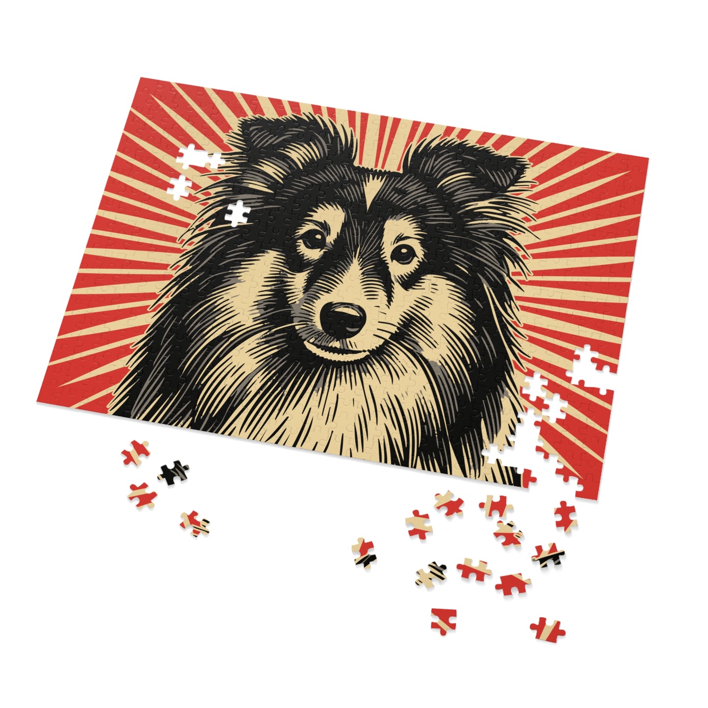 Shetland Sheepdog Jigsaw Puzzle