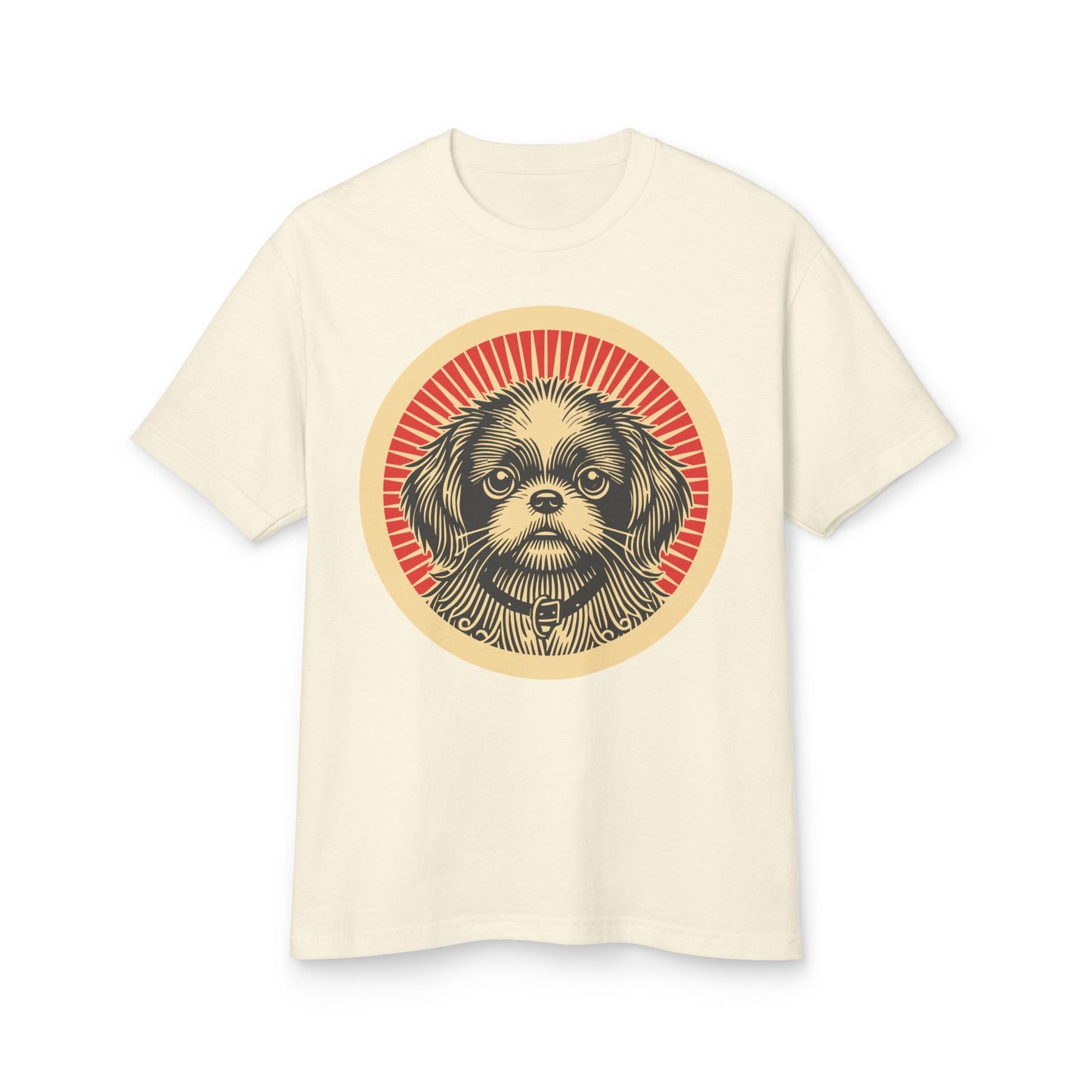 Pekepoo Heavyweight Cotton T-Shirt for Adults