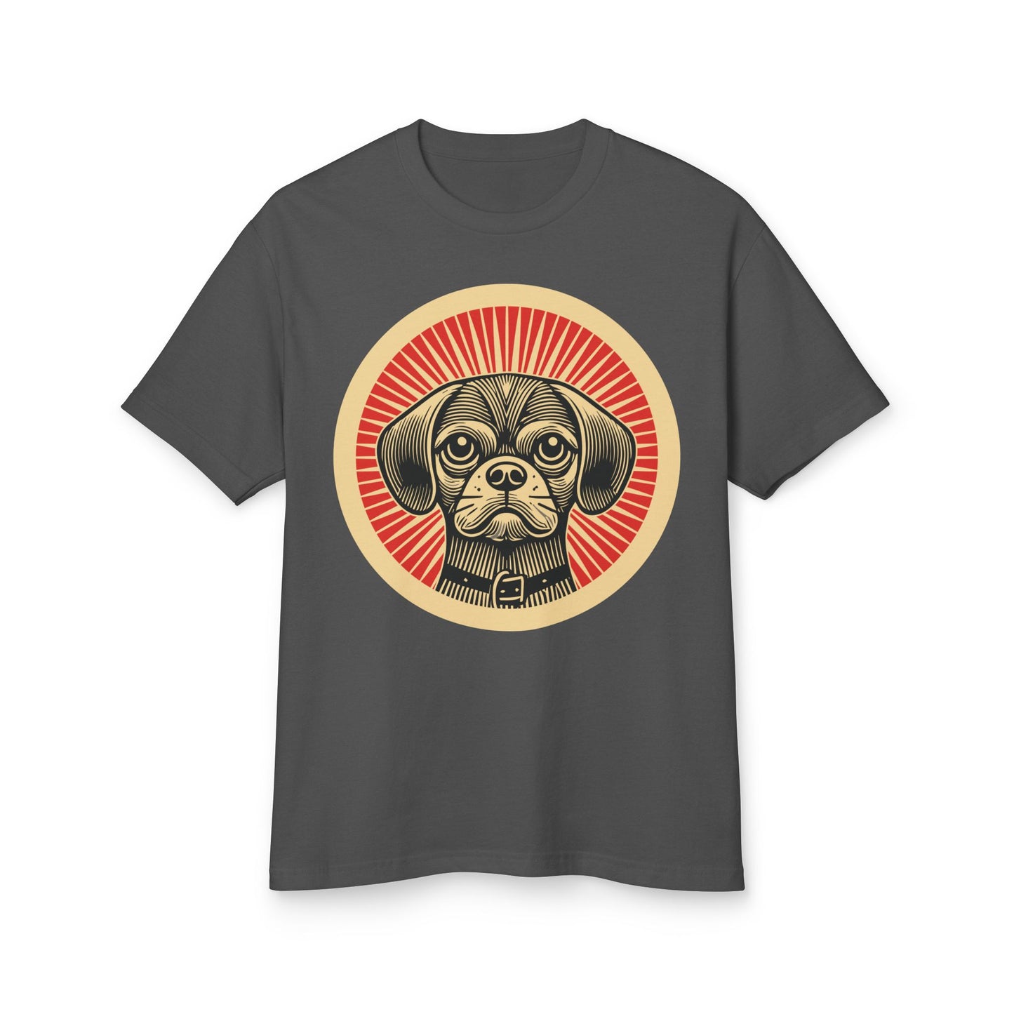 Puggle Heavyweight Cotton T-Shirt for Adults