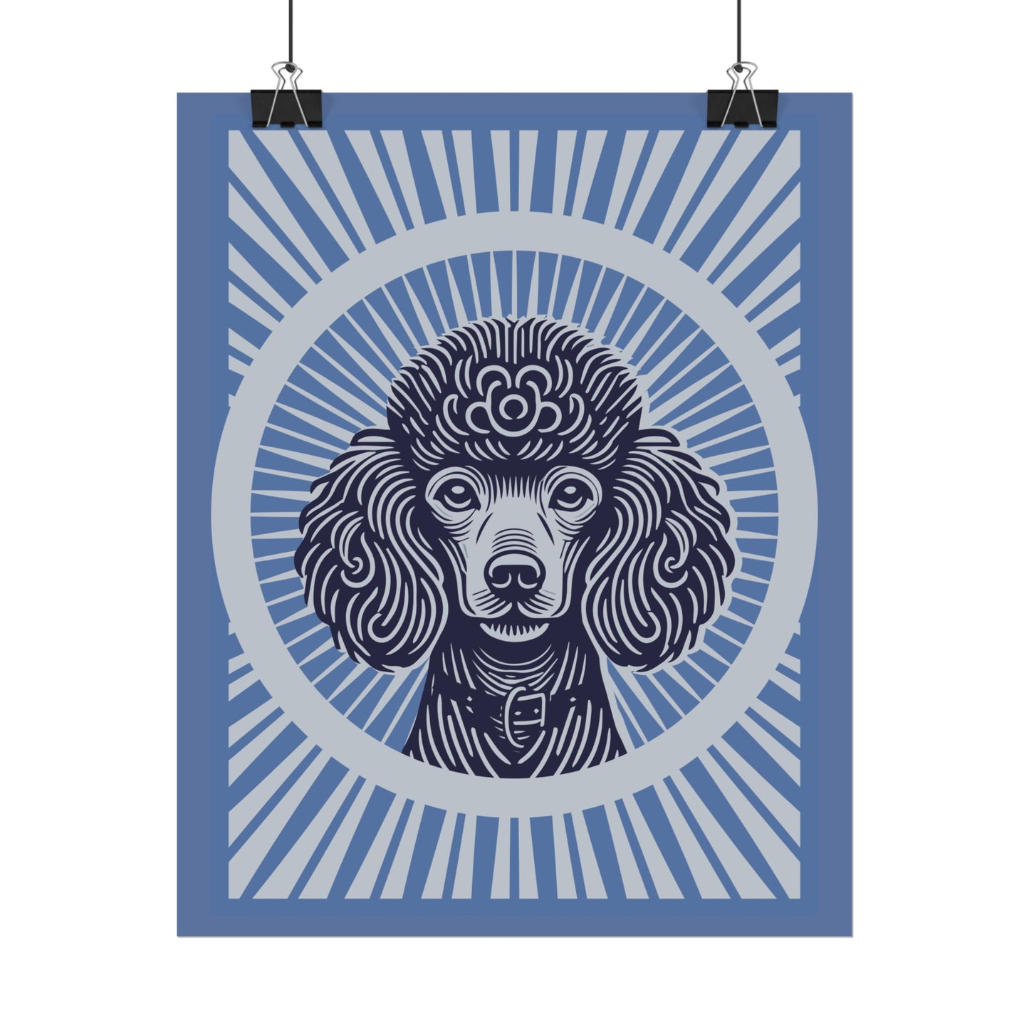 Poodle Art Print