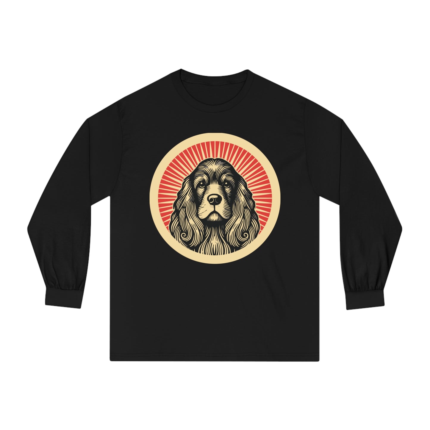 American Cocker Spaniel Long Sleeve Tee for Adults