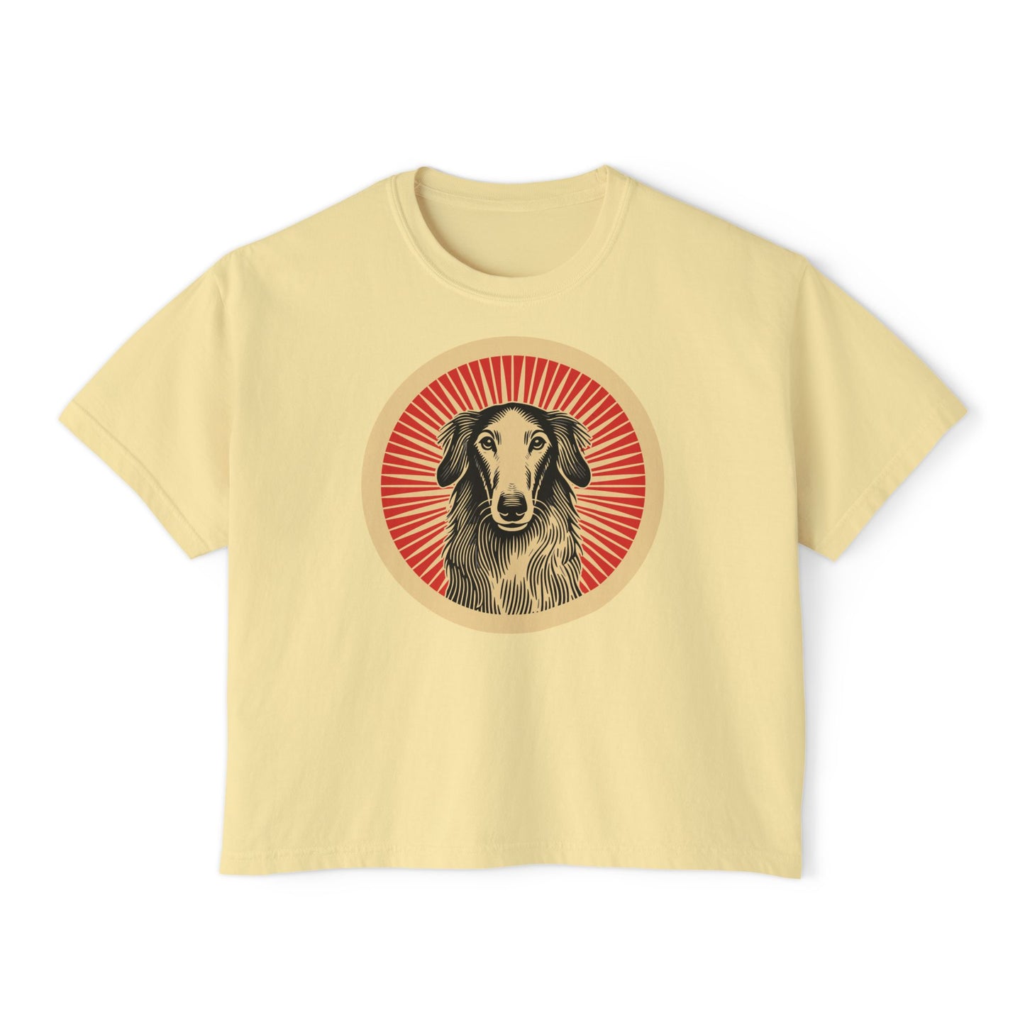 Borzoi Boxy Tee for Women