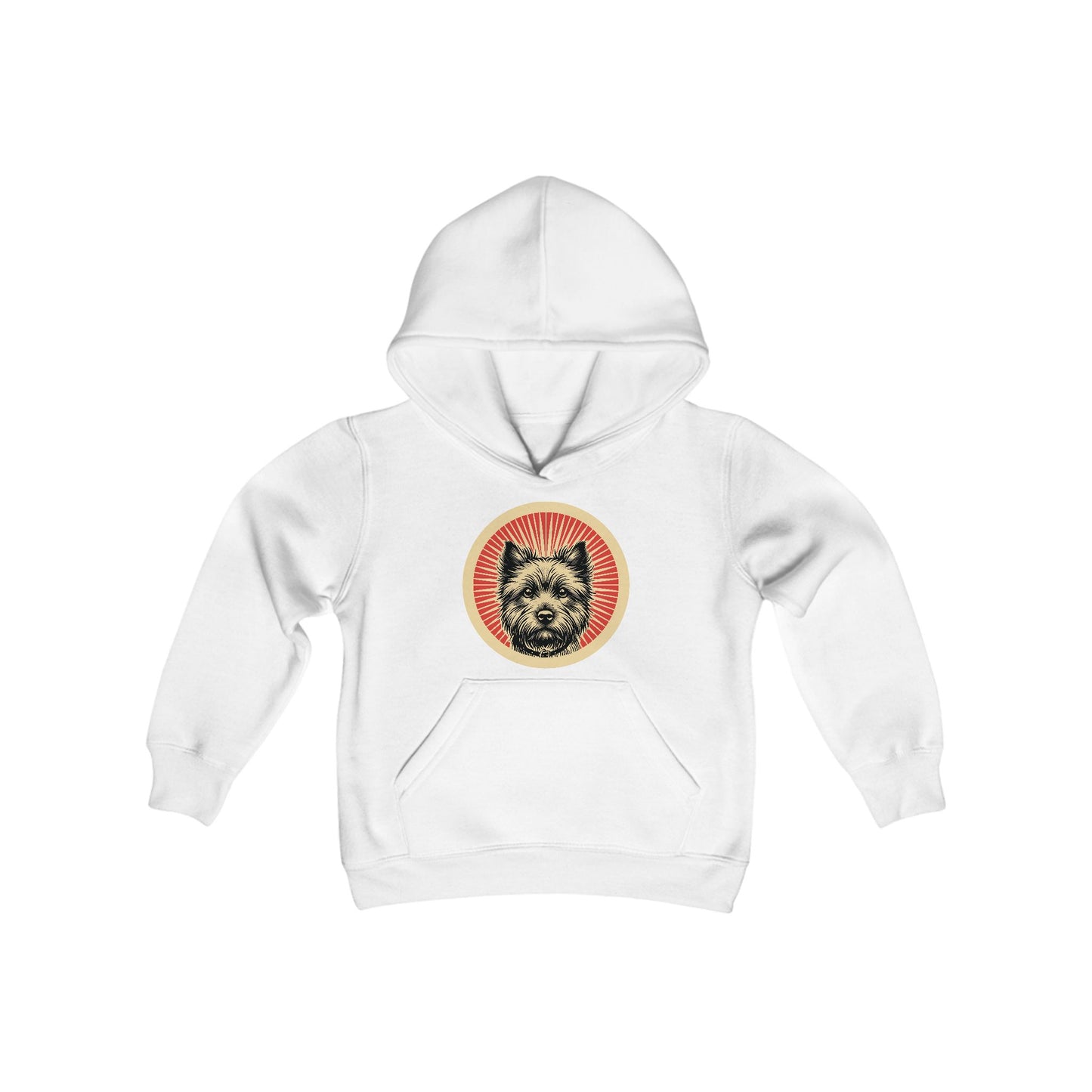 Cairn Terrier Heavy Hoodie for Kids