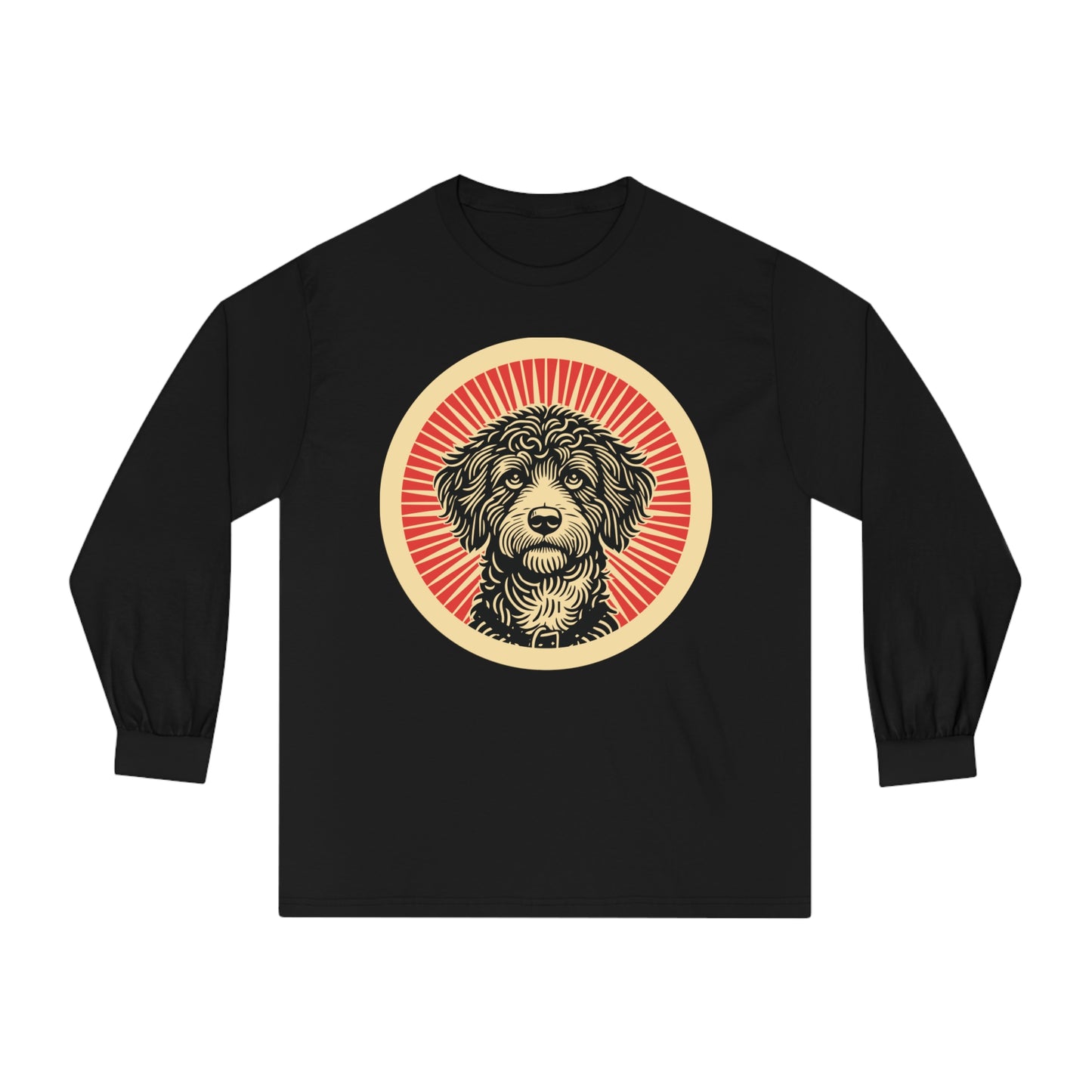 Bordoodle Long Sleeve Tee for Adults