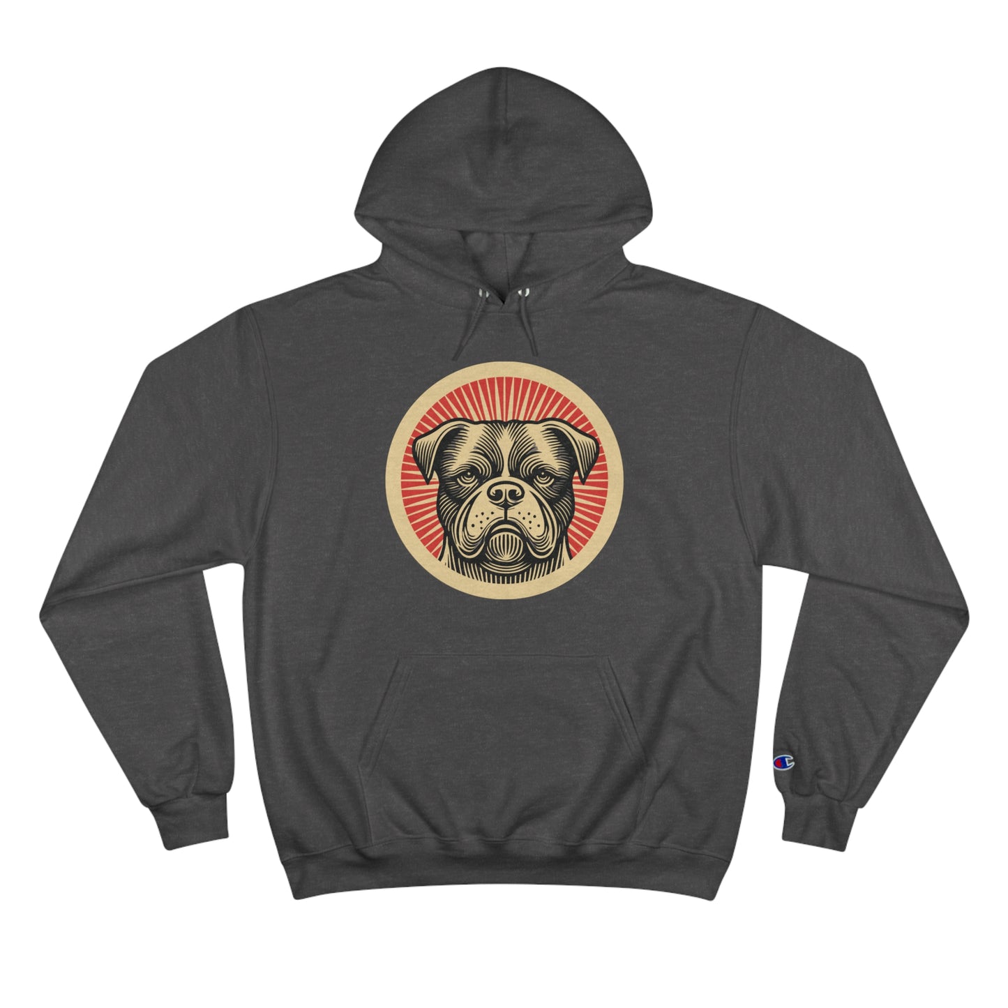 American Bulldog Hoodie for Adults