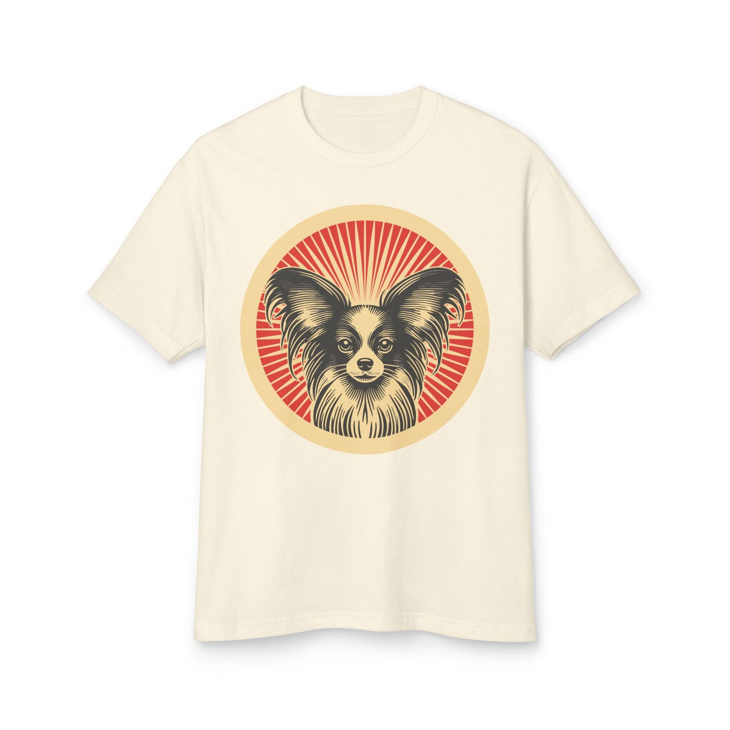 Papillon Heavyweight Cotton T-Shirt for Adults