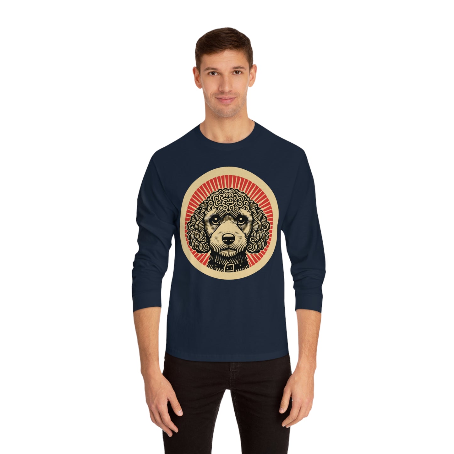Cockapoo Long Sleeve Tee for Adults