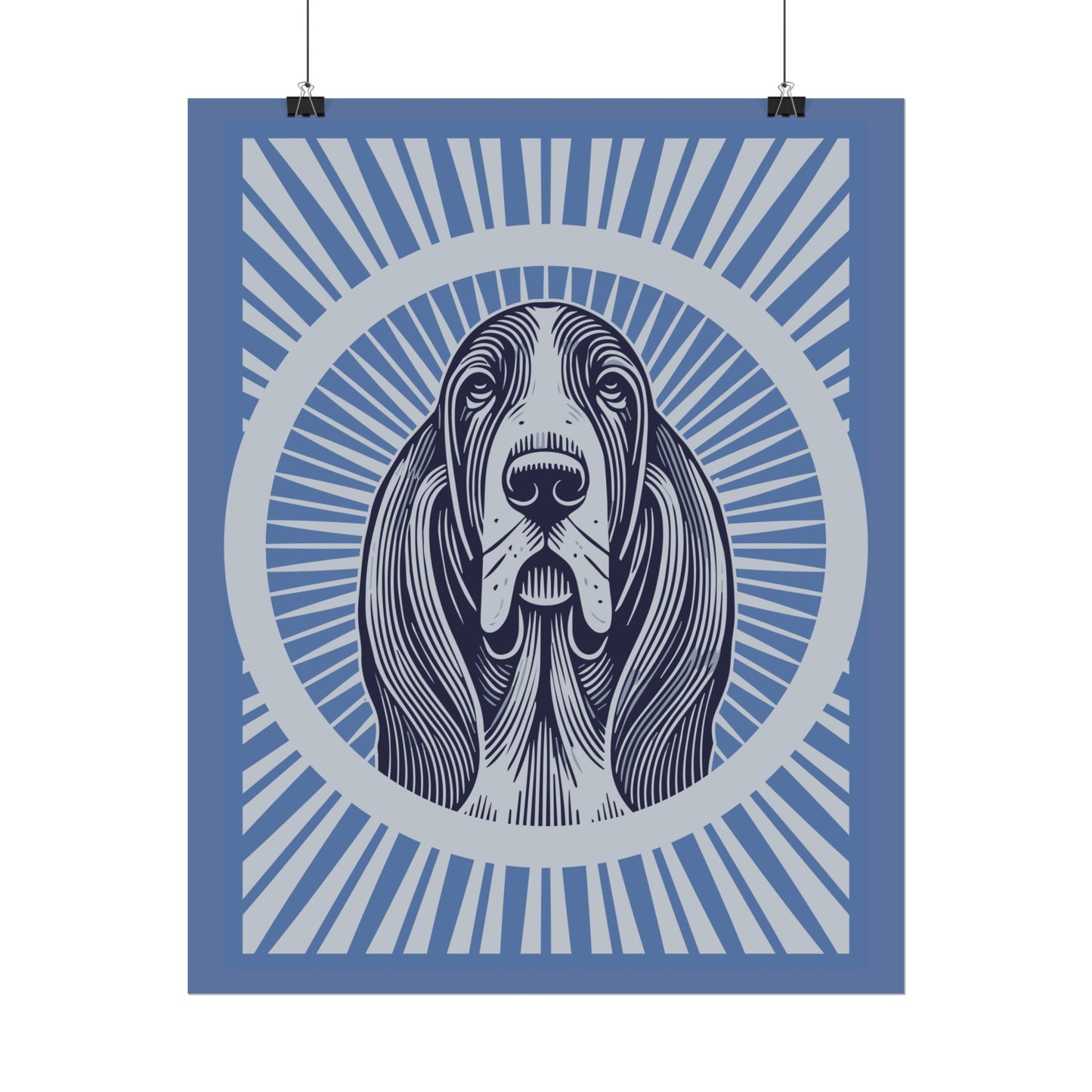 Basset Hound Art Print