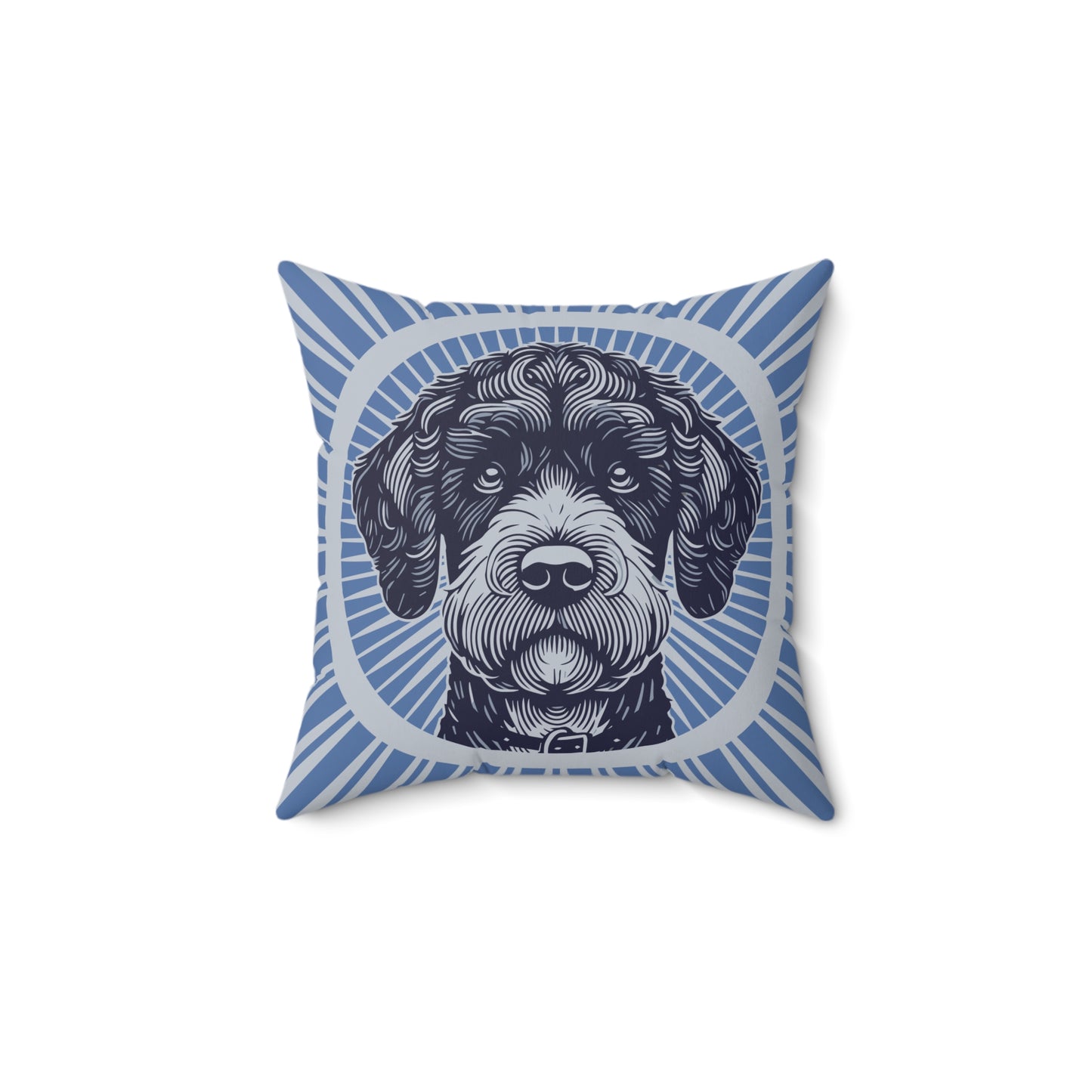 Boxerdoodle Pillow