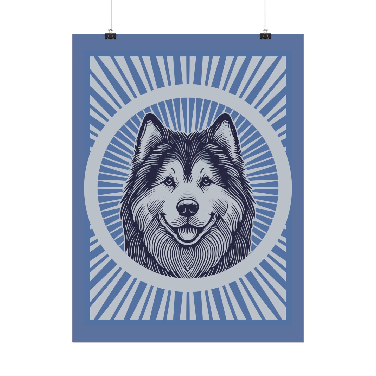 Alaskan Malamute Art Print