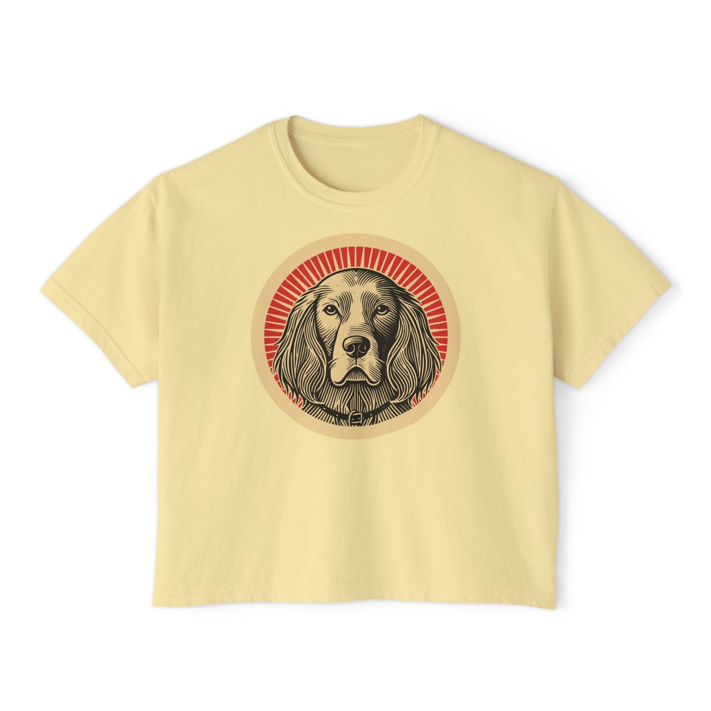 English Setter Boxy Tee for Women